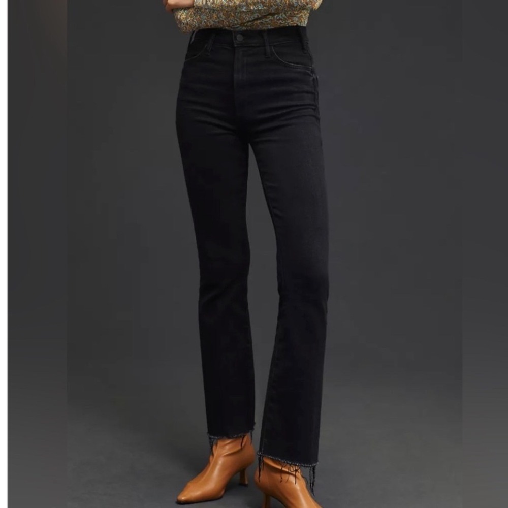 MOTHER The Hustler Ankle Fray Jeans In Encounters At Night Size 25